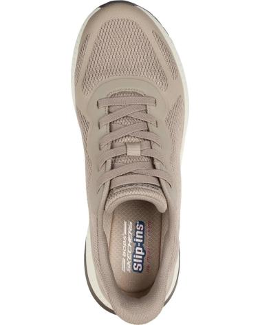 SKECHERS CALZADO EN COLOR PARA HOMBRE BEIG
