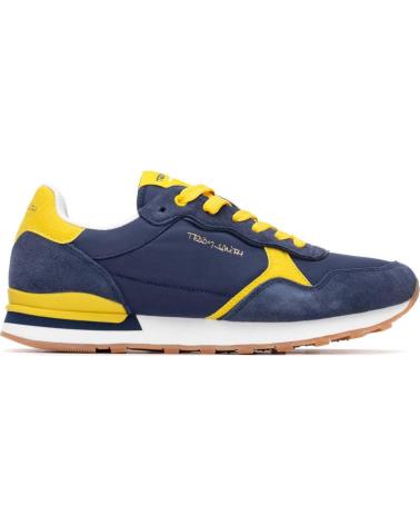 ZAPATILLAS TEDDY SMITH 120502 CON DETALLES EN CONTRASTE NAVY