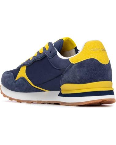 ZAPATILLAS TEDDY SMITH 120502 CON DETALLES EN CONTRASTE NAVY