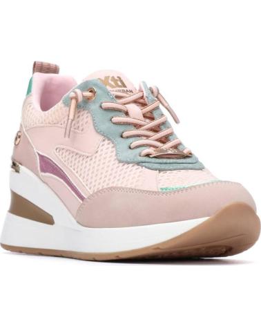 ZAPATILLA CASUAL XTI 145101 MULTI-COLOR NUDE BEIGE