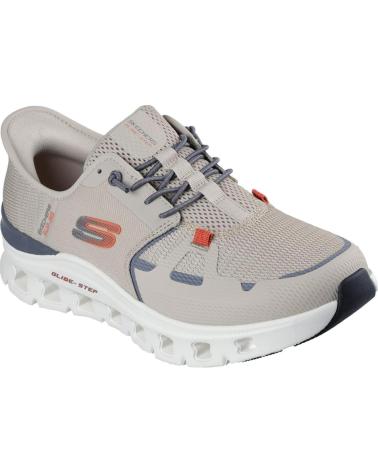 SKECHERS SLIP-INS GLIDE STEP PRO MEN TAUPE TAUPE