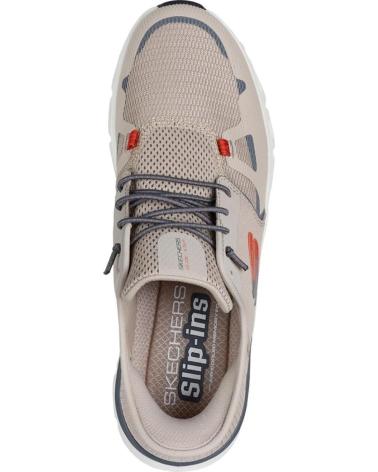SKECHERS SLIP-INS GLIDE STEP PRO MEN TAUPE TAUPE