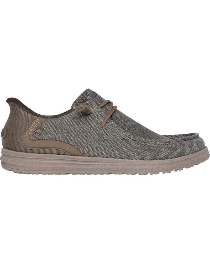 SKECHERS SLIP-INS MELSON CORONADO MEN KAKI KAKI
