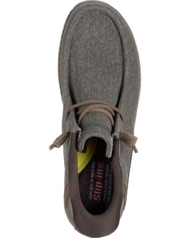 SKECHERS SLIP-INS MELSON CORONADO MEN KAKI KAKI