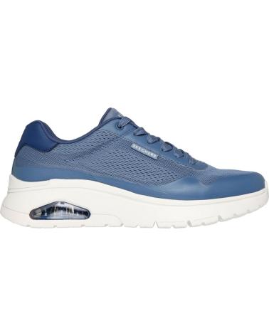 SKECHERS UNO FLEX SPRING ON AIR MEN'S CASUAL SNEAKER AZUL