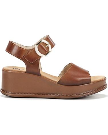 FLUCHOS SANDALIAS WINDY CUERO CON PLATAFORMA VARIOS COLORES