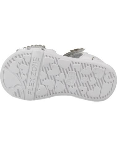 CHICCO SANDALIAS NINA MODELO GALETTA COLOR BLANCO 300