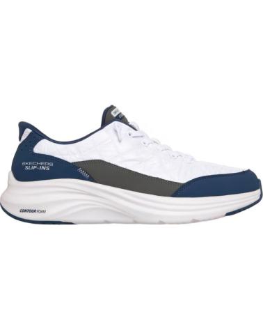 SKECHERS CONTOUR FOAM COZY FIT FREIZEITSCHUHE HERREN BLANCO