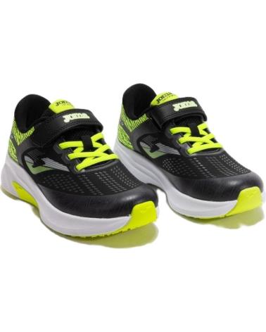 ZAPATILLA RUNNING NIÑO JOMA FENIX JR NEGRA NEGRO