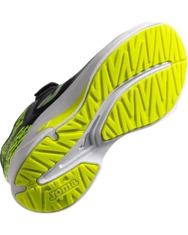 ZAPATILLA RUNNING NIÑO JOMA FENIX JR NEGRA NEGRO