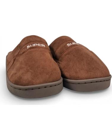 TIMBOS ZAPATILLA CASA DE HOMBRE COLOR CAFE 132404 NEGRO