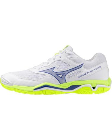 MIZUNO WAVE PHANTOM 3 ZAPATILLA DEPORTIVA HOMBRE BLANCO-AMARILLO