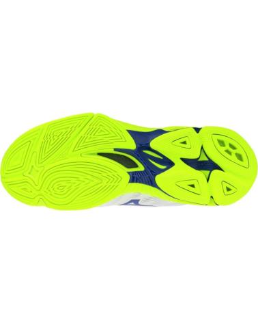 MIZUNO WAVE LIGHTNING PRO - TÊNIS ESPORTIVO MASCULINO BLANCO-AMARILLO
