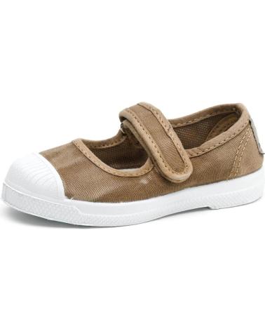 Schuhe für Mädchen NATURAL WORLD 476E N - 48 OLD CEBOSA MERCEDES ENZIMAT BEIGE