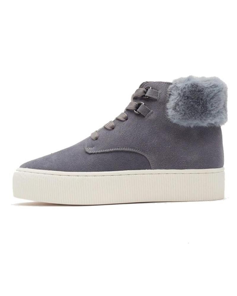 Botines de Mujer WALK IN PITAS FRIDA - BOTIN SERRAJE PELO TOBILLO GRIS