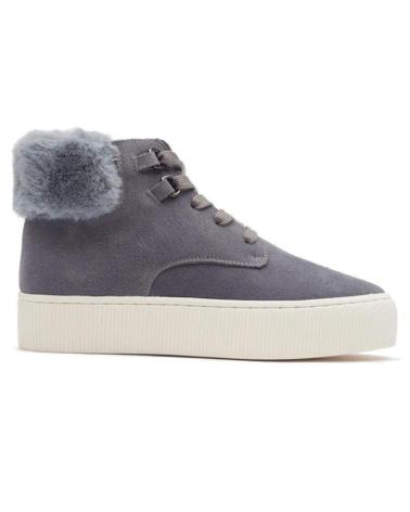 Botines de Mujer WALK IN PITAS FRIDA - BOTIN SERRAJE PELO TOBILLO GRIS