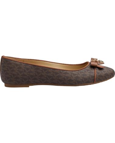 MICHAEL KORS BAILARINAS MUJER HONEY BALLET 49H3HNFP1B MARRóN