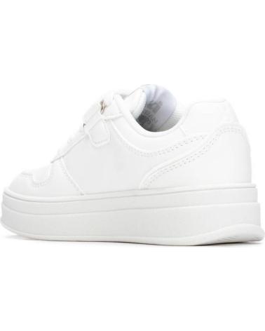 XTI ZAPATILLA CASUAL MUJER 153001 VELCRO BLANCO BLANCO