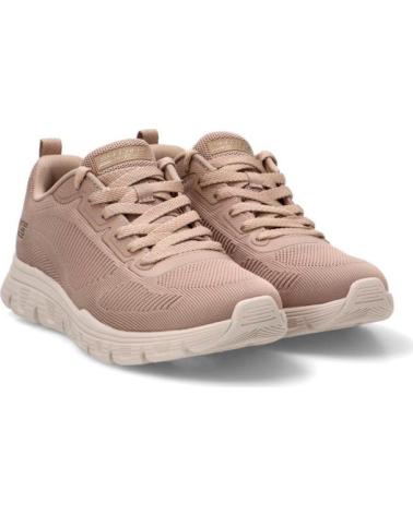 SKECHERS ZAPATILLAS BOBS B LITE TAUPE 117700-TPE SNEAKER CASUAL MUJER MARRóN