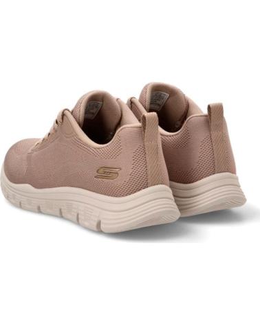 SKECHERS ZAPATILLAS BOBS B LITE TAUPE 117700-TPE SNEAKER CASUAL MUJER MARRóN