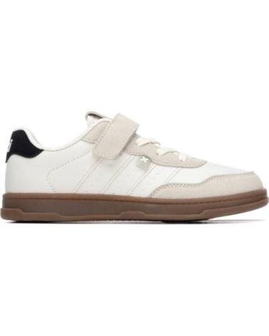 XTI ZAPATILLAS CASUAL VELCRO MODELO 153037 PARA NIÑA BEIGE