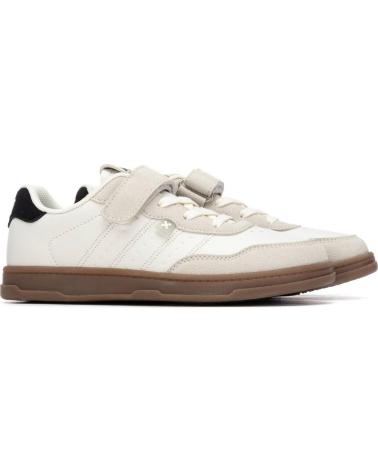 XTI ZAPATILLAS CASUAL VELCRO MODELO 153037 PARA NIÑA BEIGE