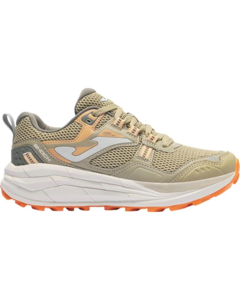 JOMA ZAPATILLA DEPORTIVA TRAIL MUJER SHOCK 2612 BEIGE