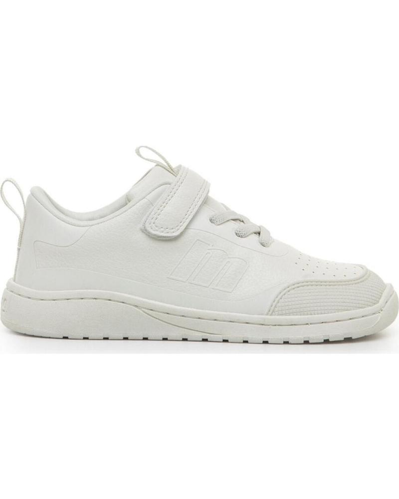 ZAPATILLA DEPORTIVA MTNG MUSTANG 49047 VELCRO NIÑA BLANCO BLANCO