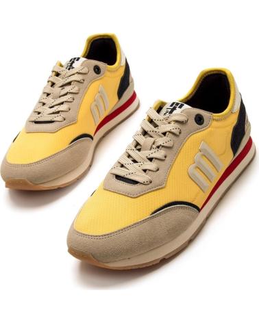 MTNG ZAPATOS ZAPATOS HOMBRE ZAPATILLAS BAJAS MODELO JOGGO COLOR B BEIGE
