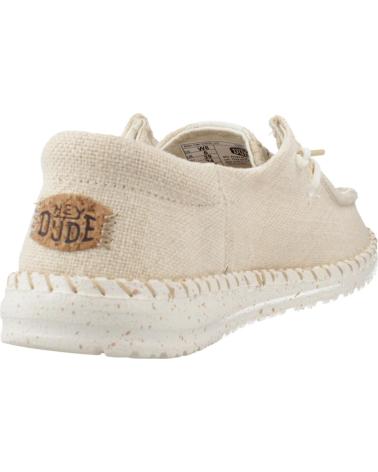 HEY DUDE WENDY FUNK COASTAL JUTE ZAPATOS CASUAL MUJER EGRET