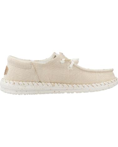 HEY DUDE WENDY FUNK COASTAL JUTE ZAPATOS CASUAL MUJER EGRET
