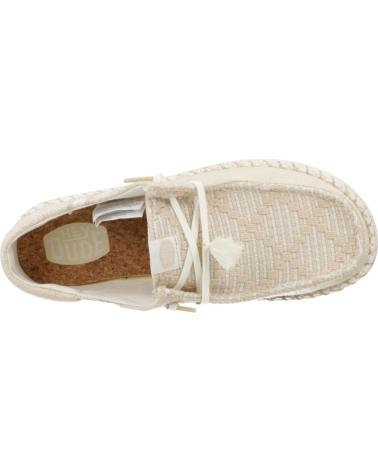 HEY DUDE WENDY FUNK COASTAL JUTE ZAPATOS CASUAL MUJER EGRET