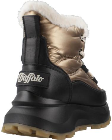 Início-BUFFALO-BOTINES-MUJER-MODELO-MANHATTEN-LACE-UP-PUF-COLOR-NEGRO-BLKGO-BLKGOLD