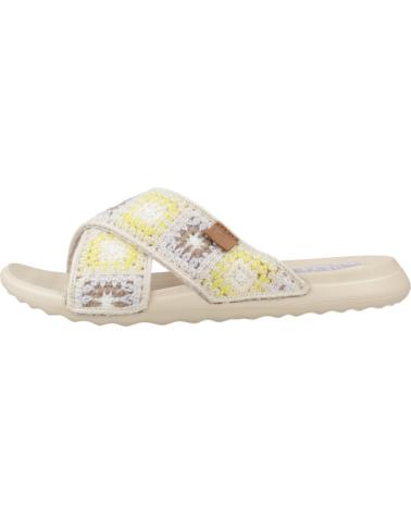 SANDALIAS HEY DUDE CHRISTI SLIDE COTTAGE CROCHE PARA MUJER EGRETMLT