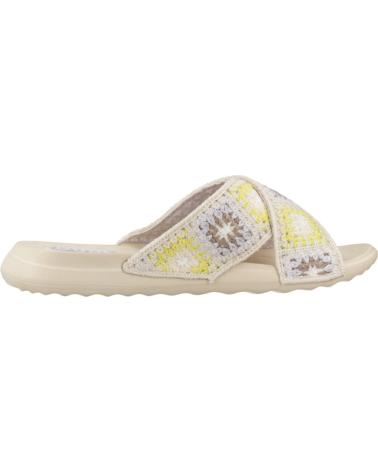 SANDALIAS HEY DUDE CHRISTI SLIDE COTTAGE CROCHE PARA MUJER EGRETMLT