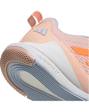 ADIDAS ZAPATILLAS NOVAFLIGHT 2 W SALMON CARMESí BRILLANTE-FIRE PINK-BLANCO-NEGRO