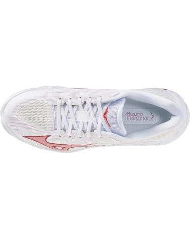 MIZUNO WAVE LIGHTNING ELITE MEN´S SPORTS SHOES - WHITE/RED BLANCO-ROJO