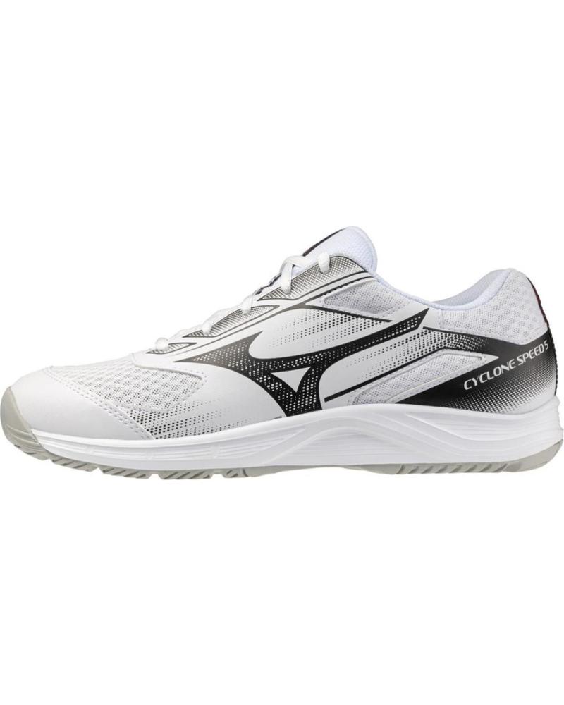 ZAPATILLAS MIZUNO CYCLONE SPEED 5 BALONMANO HOMBRE BLANCO/NEGRO BLANCO-NEGRO