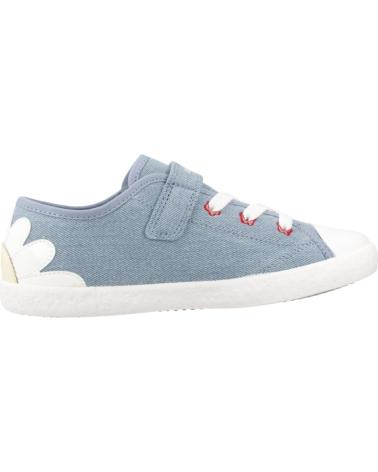 GEOX ZAPATILLAS J GISLI GIRL, CIERRE VELCRO, INFANTIL, ESTAMPADO MARIQUITA C4348