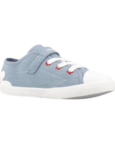 GEOX ZAPATILLAS J GISLI GIRL, CIERRE VELCRO, INFANTIL, ESTAMPADO MARIQUITA C4348