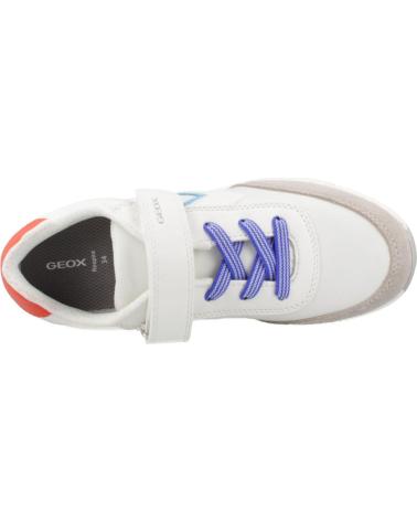 GEOX J ALBEN BOY ZAPATILLAS CASUAL VELCRO NIÑO GRIS C0293 C0293