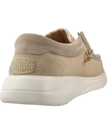 HEY DUDE WALLY COMF WOVEN ZAPATILLAS CASUAL HOMBRE BEIGE CRMLT CRMLT