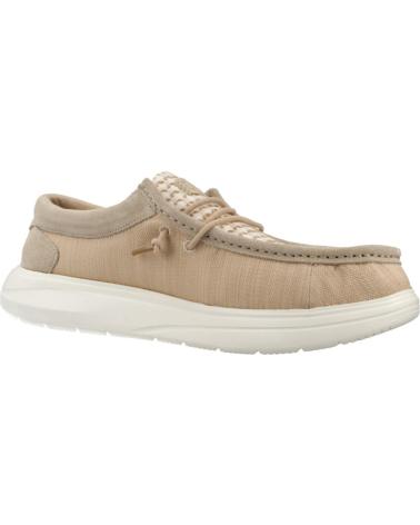 HEY DUDE WALLY COMF WOVEN ZAPATILLAS CASUAL HOMBRE BEIGE CRMLT CRMLT