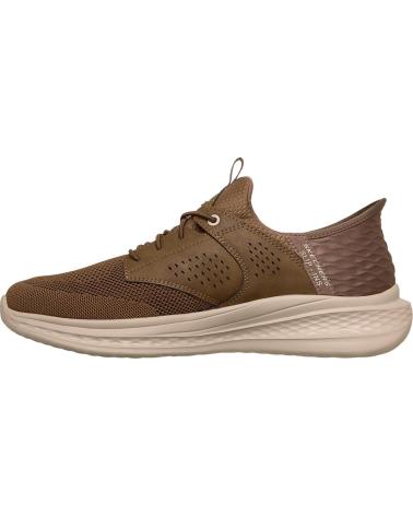 SKECHERS 210889 SLIP-INS RF SLADE - CASTER ZAPATILLAS CASUAL HOMBRE KAKI