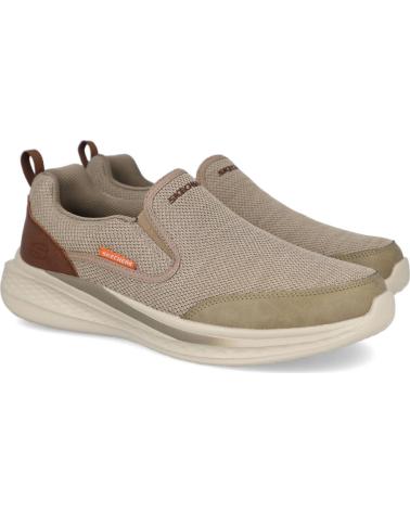 SKECHERS 210808 RELAXED FIT SLADE LUCAN MOCASINES HOMBRE TAUPE
