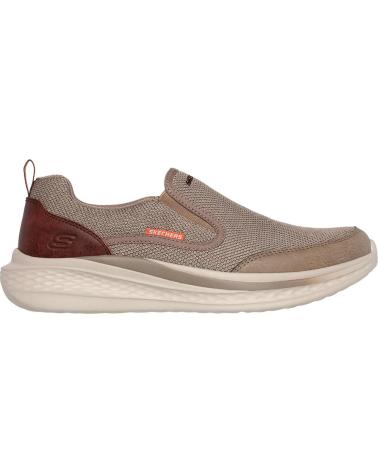 SKECHERS 210808 RELAXED FIT SLADE LUCAN MOCASINES HOMBRE TAUPE
