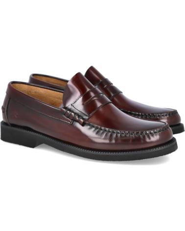 FLUCHOS STAMFORD F0047 MOCASÍN HOMBRE BURDEOS BURDEOS