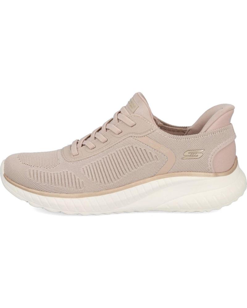SKECHERS 117497 BOBS SPORT SQUAD CHAOS SLIP-INS MUJER BEIG