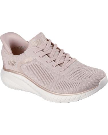 SKECHERS 117497 BOBS SPORT SQUAD CHAOS SLIP-INS MUJER BEIG