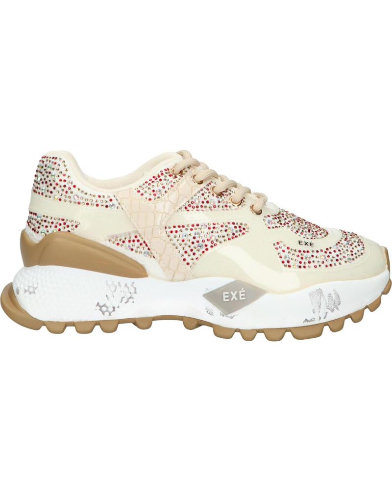 Inicio-EXE-ZAPATILLAS CASUAL MUJER EXE D190608-24 STRASS BEIGE-STRASS-BEIGE